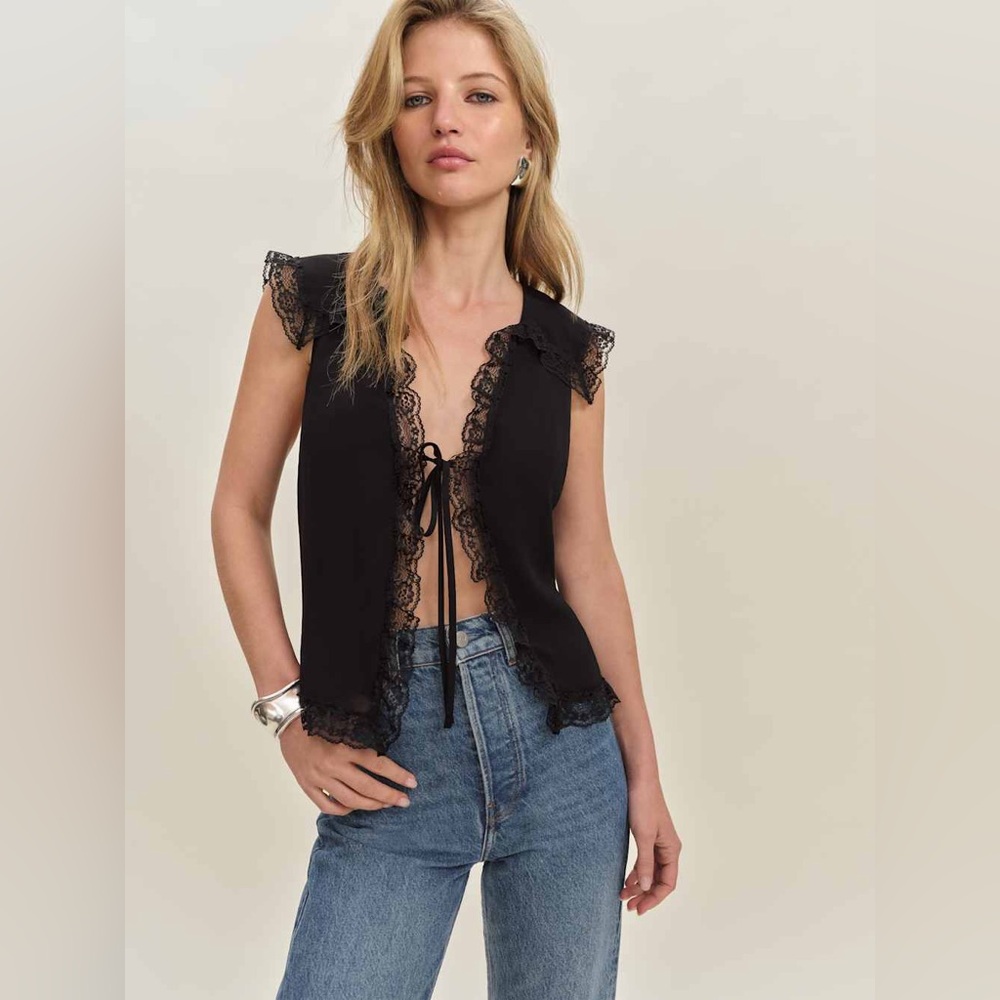 NWT Reformation Clarisse Top